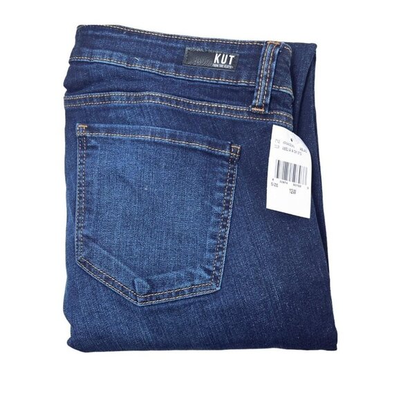 Kut From The Kloth Womens Dark Wash High Rise Boyfriend Jeans Plus Sz 12 W New - Picture 7 of 10